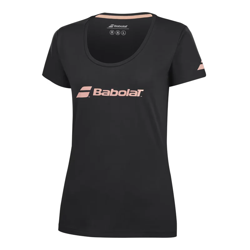Camiseta Babolat Exercise Women Black 2026