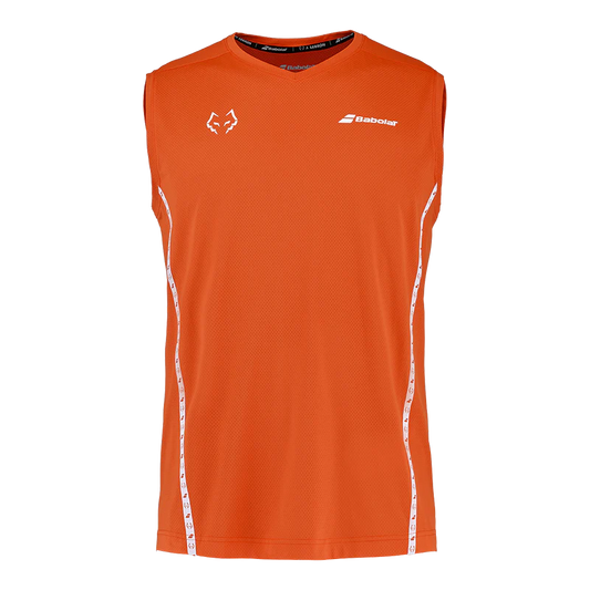 Camiseta Babolat Muscle Red/Orange 2026 J. Lebrón