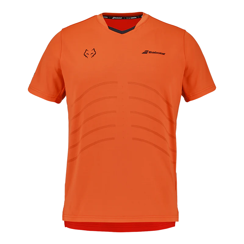 Camiseta Babolat Réplica Red/Orange 2026 J. Lebrón