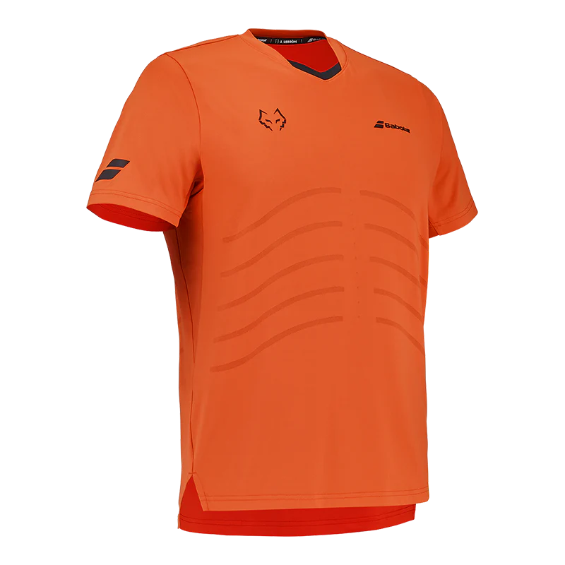 Camiseta Babolat Réplica Red/Orange 2026 J. Lebrón