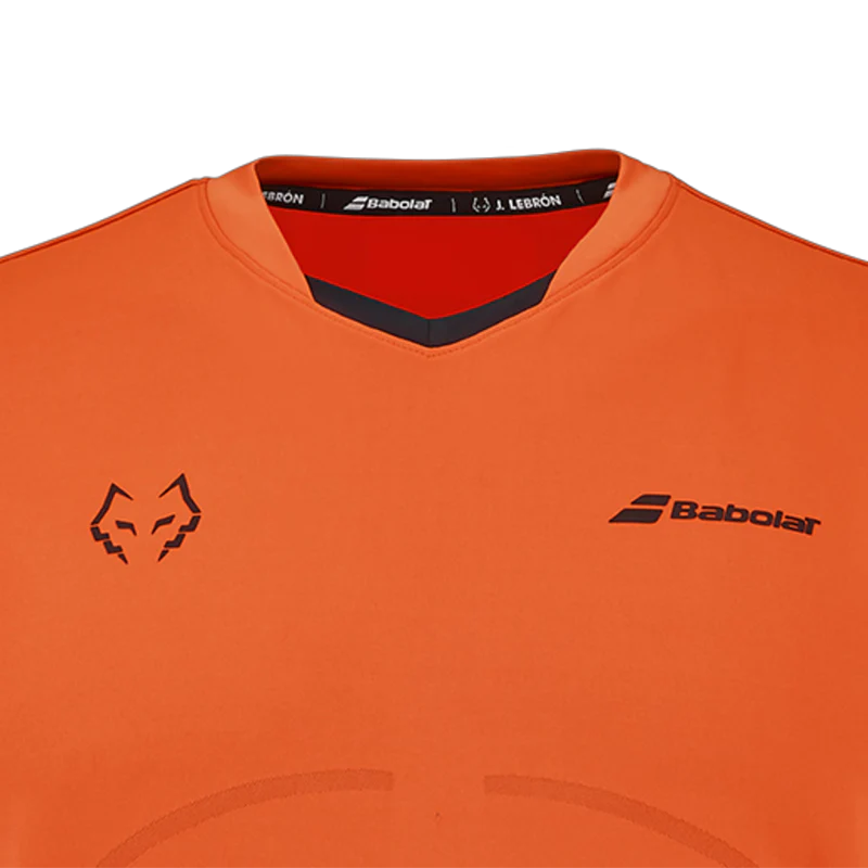 Camiseta Babolat Réplica Red/Orange 2026 J. Lebrón