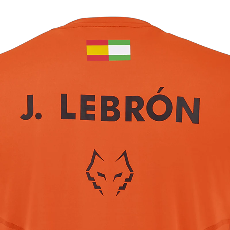 Camiseta Babolat Réplica Red/Orange 2026 J. Lebrón