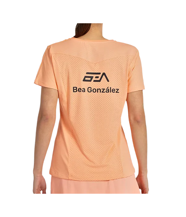 Camiseta Bullpadel Bea Albaricoque  Mujer