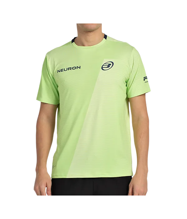 Camiseta Bullpadel Chingotto Limon