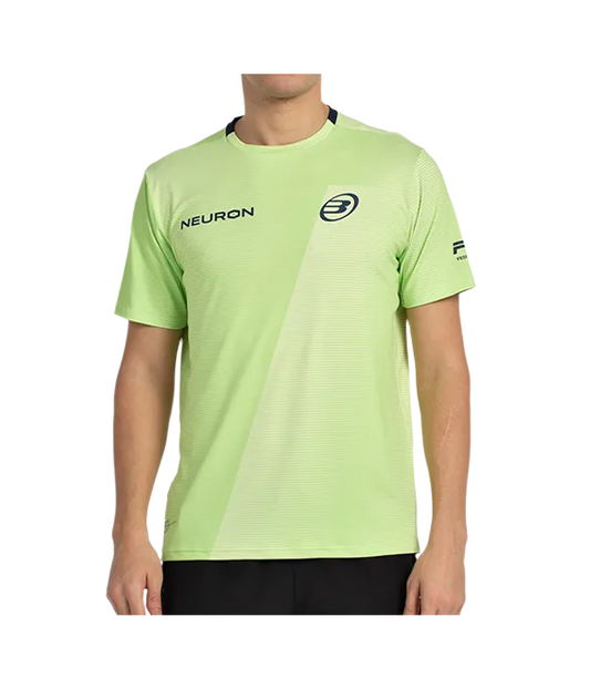 Camiseta Bullpadel Chingotto Limon