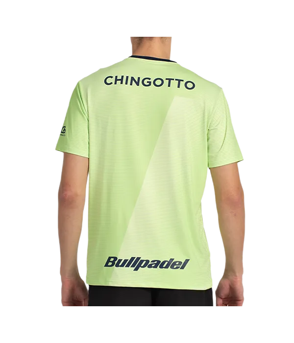 Camiseta Bullpadel Chingotto Limon