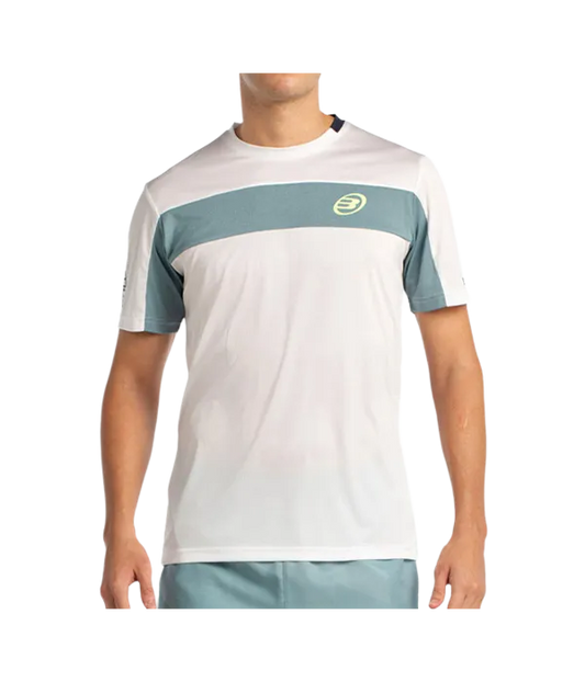 Camiseta Bullpadel Libio Blanco 2025