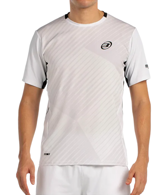Camiseta Bullpadel Malmok Blanco 2025