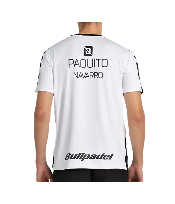 Camiseta Bullpadel Paquito Blanco