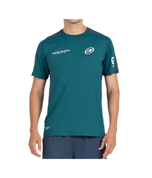 Camiseta Bullpadel Paquito Verde Oscuro