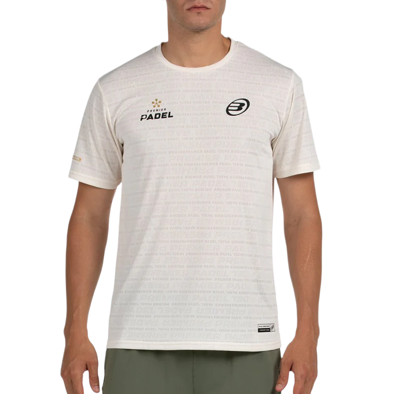 Camiseta Bullpadel Prilep Premier Padel Crudo