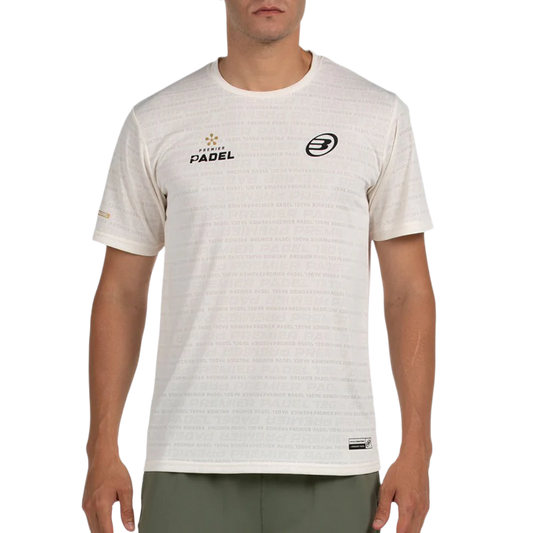 Camiseta Bullpadel Prilep Premier Padel Crudo