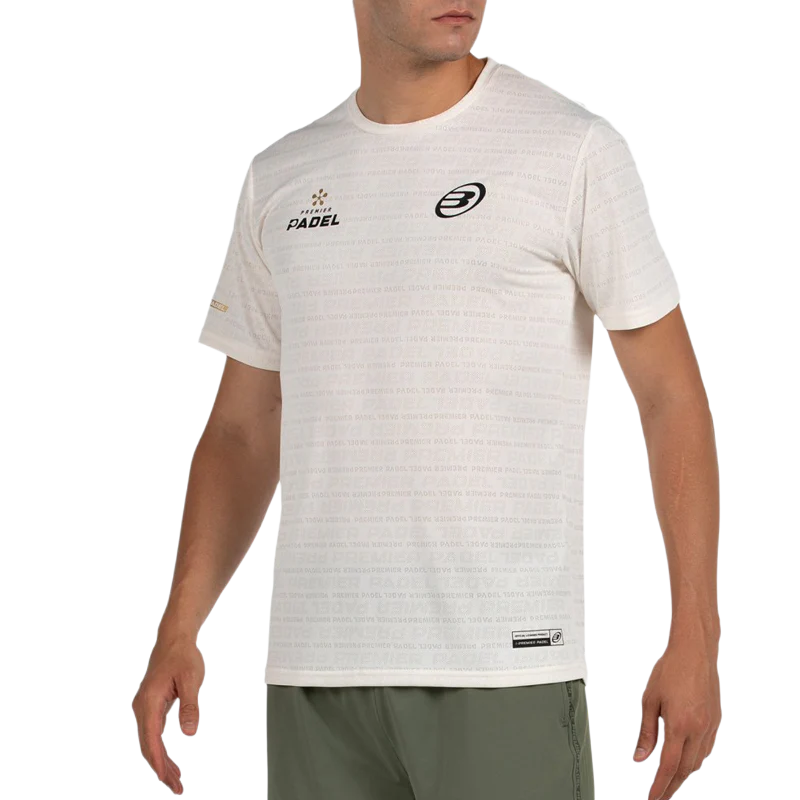 Camiseta Bullpadel Prilep Premier Padel Crudo