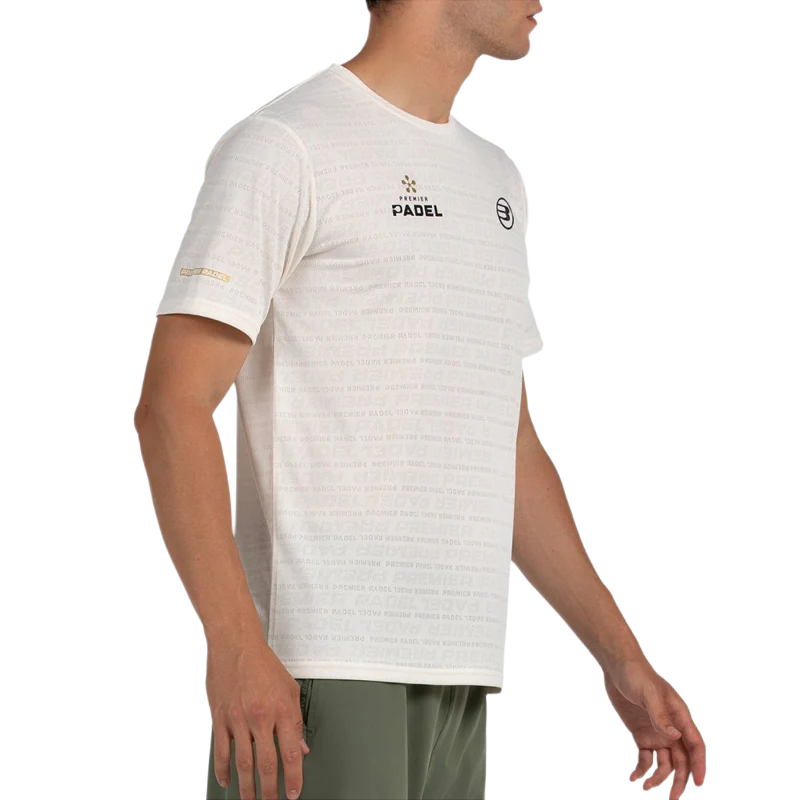 Camiseta Bullpadel Prilep Premier Padel Crudo