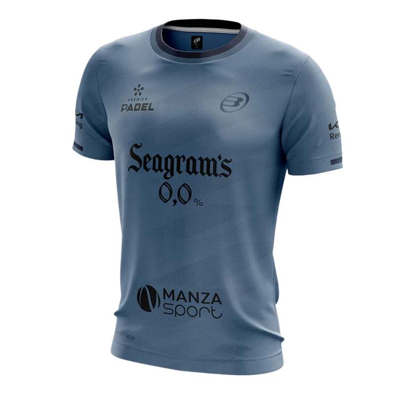Camiseta Bullpadel Prior Paquito Navarro Azul Atlantico Vigore 2026