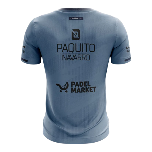 Camiseta Bullpadel Prior Paquito Navarro Azul Atlantico Vigore 2026