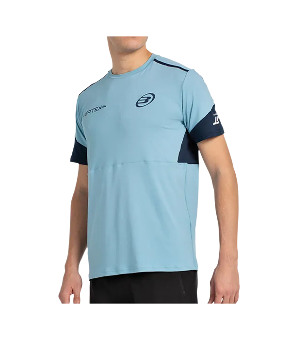 Camiseta Bullpadel Tello Verde Azulado