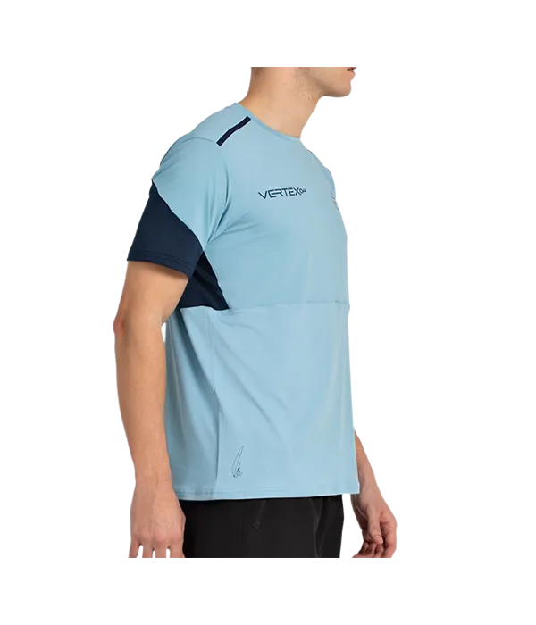 Camiseta Bullpadel Tello Verde Azulado