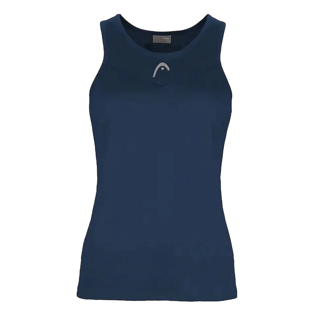 Camiseta de Tirantes HEAD Easy Court Mujer Azul Marino 2026