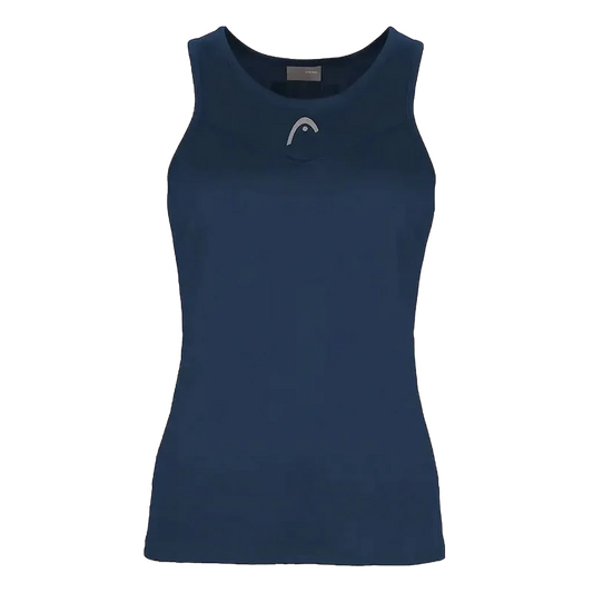 Camiseta de Tirantes HEAD Easy Court Mujer Azul Marino 2026