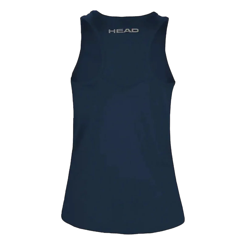 Camiseta de Tirantes HEAD Easy Court Mujer Azul Marino 2026