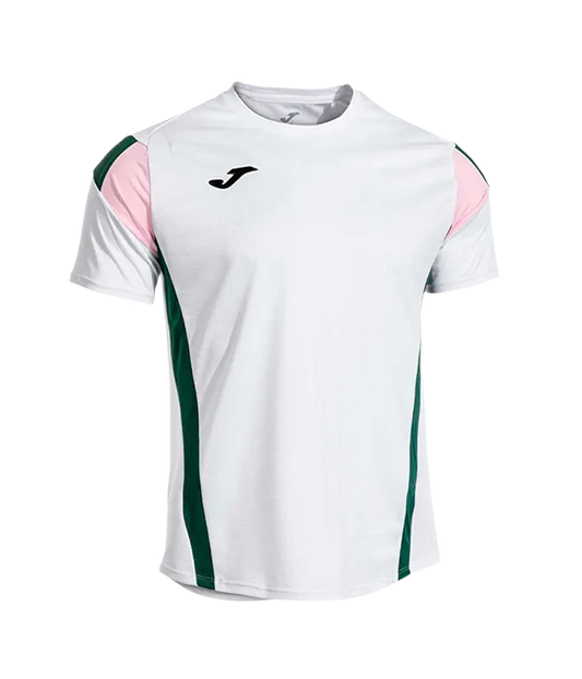 Camiseta Joma Montreal Blanco/Verde/Rosa 2025