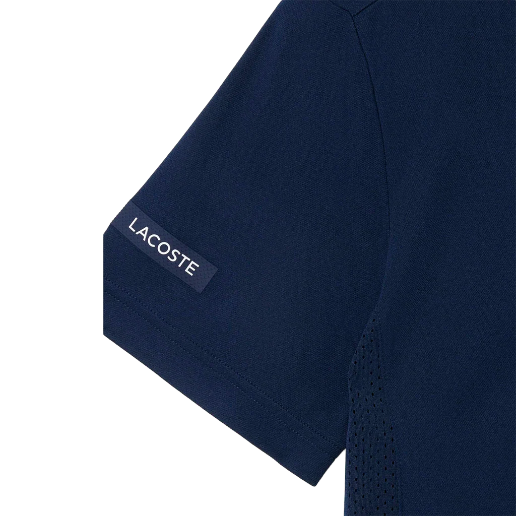 Camiseta Lacoste Novak Djokovic Regular fit Azul Marino 2026