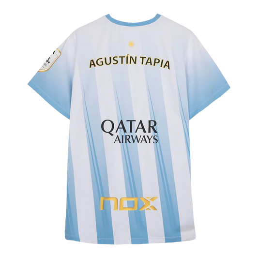 Camiseta Nox Sponsors AT10 Light Blue Agustín Tapia 2026