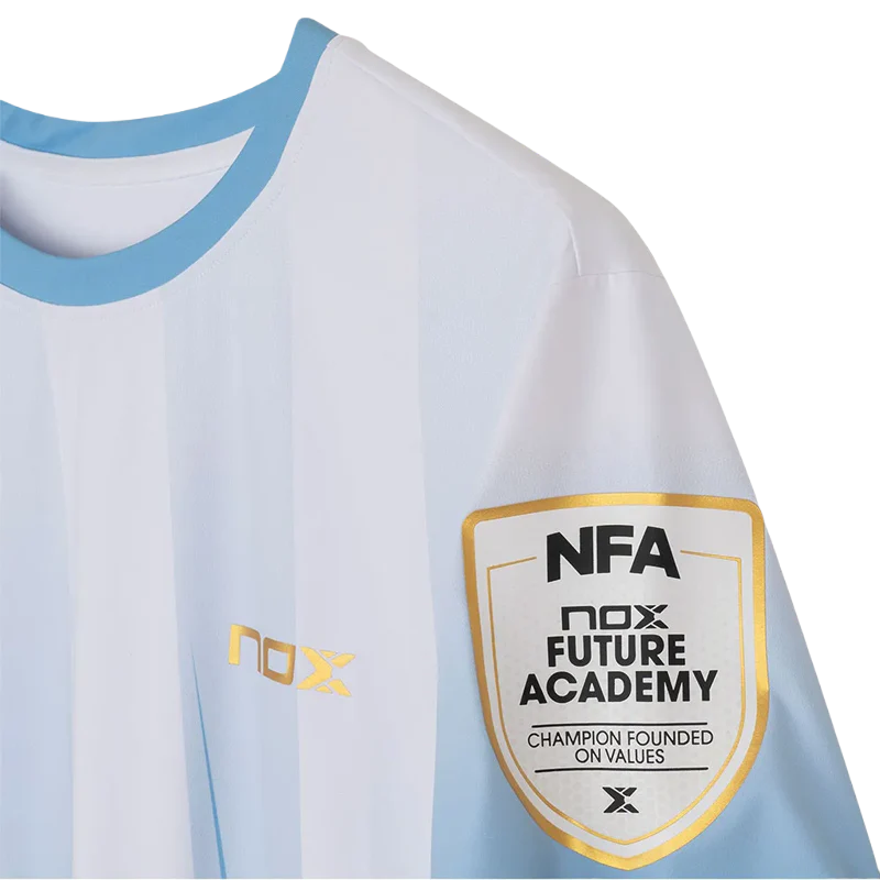 Camiseta Nox Sponsors AT10 Light Blue Agustín Tapia 2026