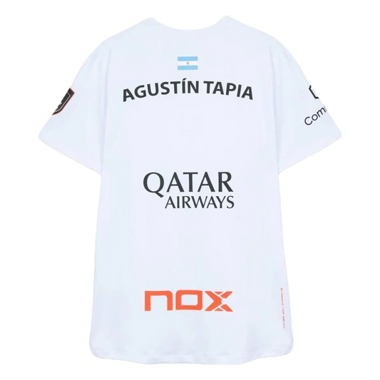 Camiseta NOX Sponsors AT10 White 2026 A. Tapia