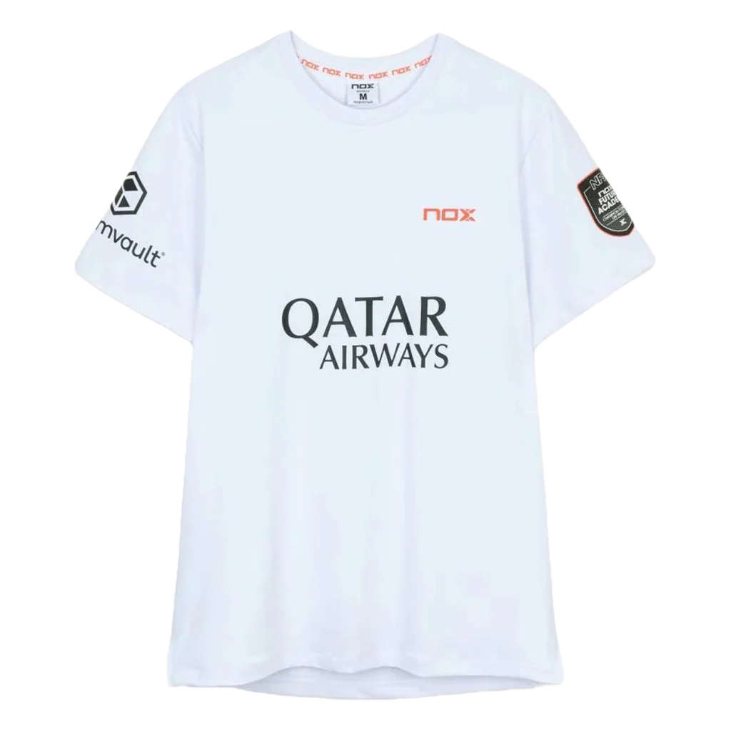 Camiseta NOX Sponsors AT10 White 2026 A. Tapia