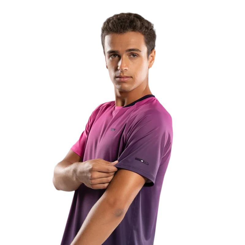 Camiseta Nox Pro Blackberry/Rose