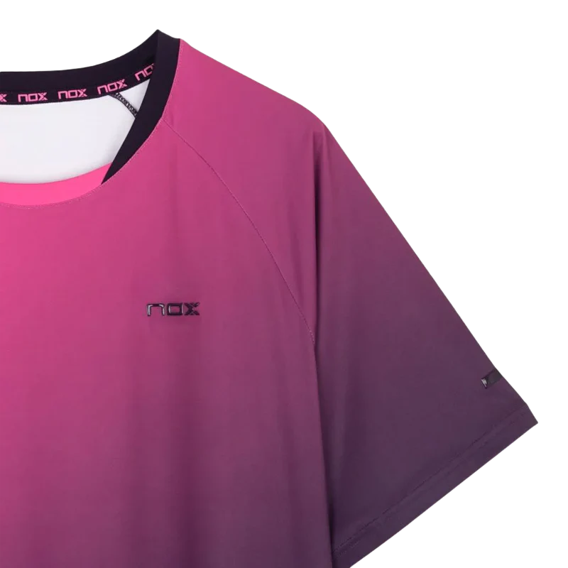 Camiseta Nox Pro Blackberry/Rose
