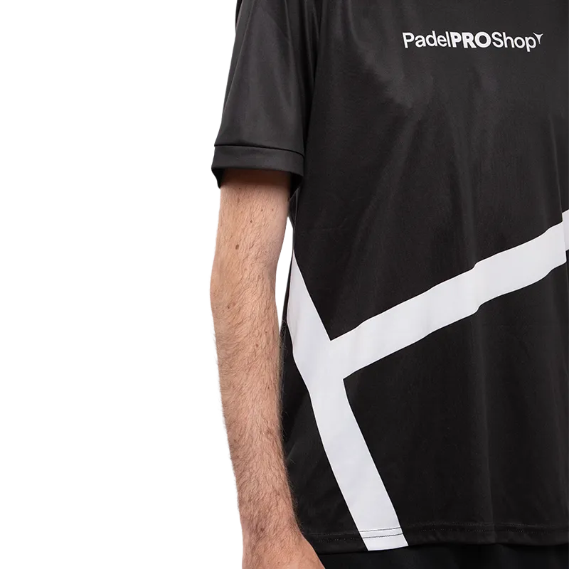 Camiseta PadelPROShop Pista Negra