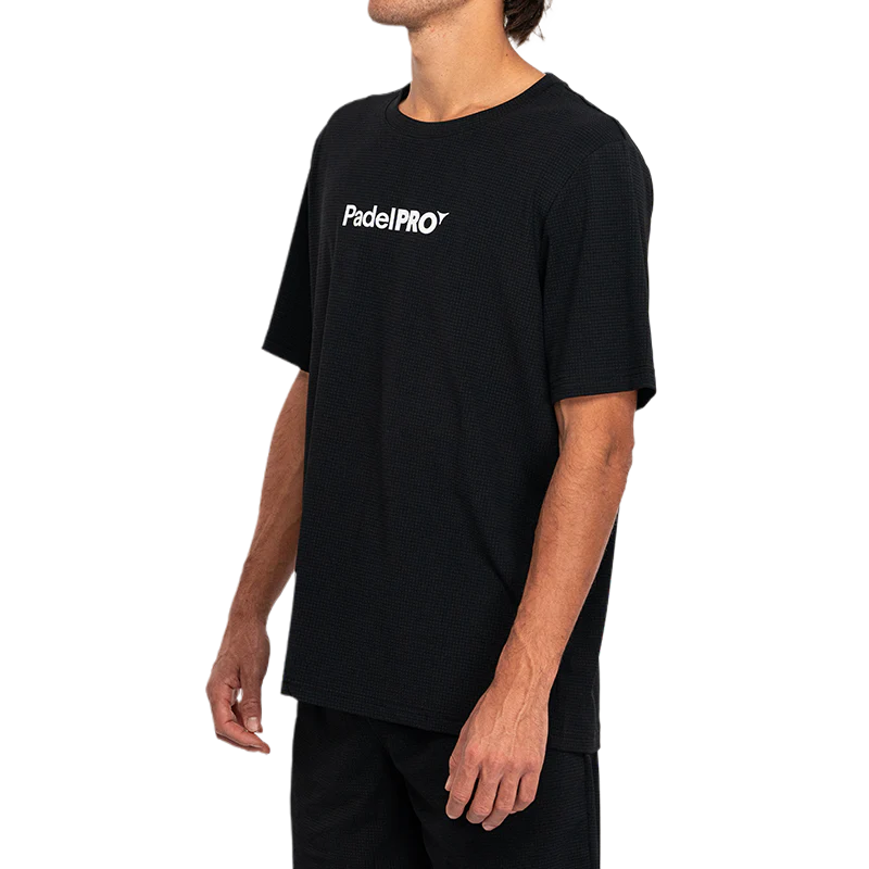 Camiseta Pro Basic PadelPRO Negra