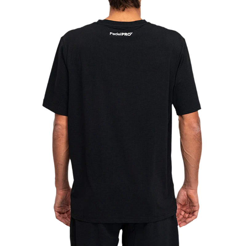 Camiseta Pro Basic PadelPRO Negra