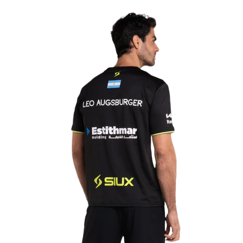 Camiseta Siux Fenix X Leo Augsburguer 26 Black