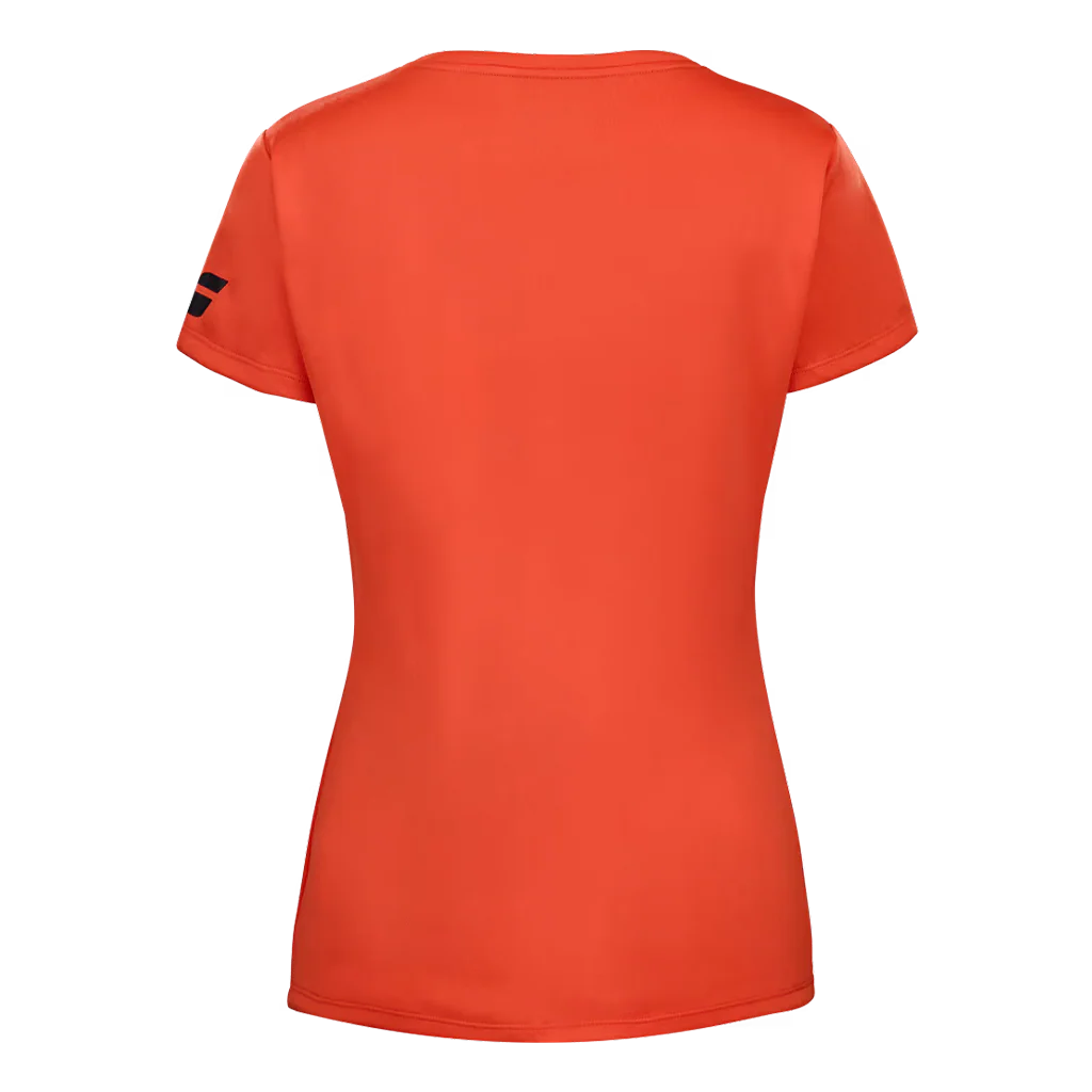 Camiseta Babolat Cap Sleeve Top Mujer Rojo