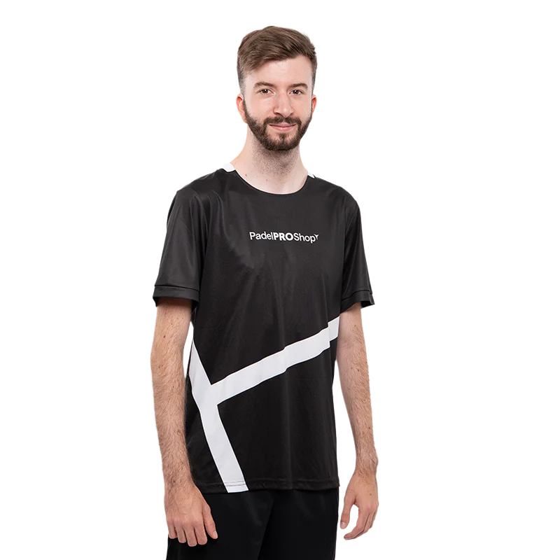 Camiseta PadelPROShop Pista Negra