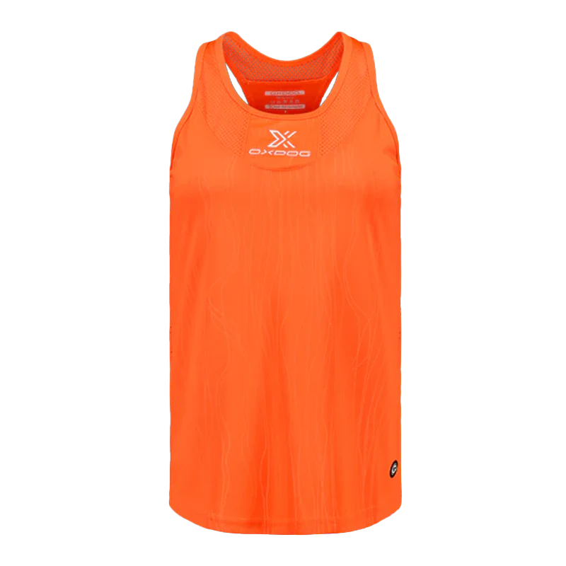 Camiseta Tirantes Oxdog Tiebreak Mujer Naranja 2025