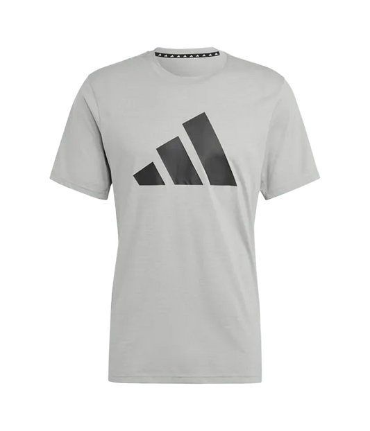 Camiseta Adidas Train Essentials Feelready Logo gris