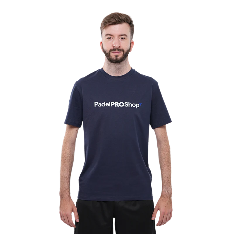Camiseta algodón PadelPROShop Azul Marino