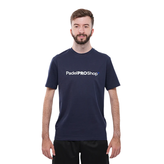 Camiseta algodón PadelPROShop Azul Marino