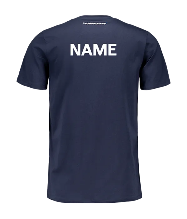 Camiseta algodón PadelPROShop Azul Marino