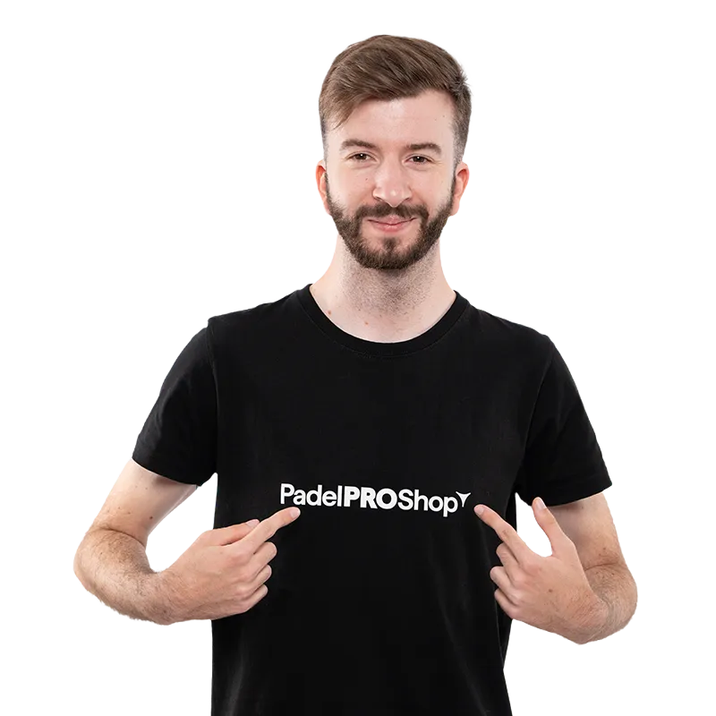 Camiseta algodón PadelPROShop Negra