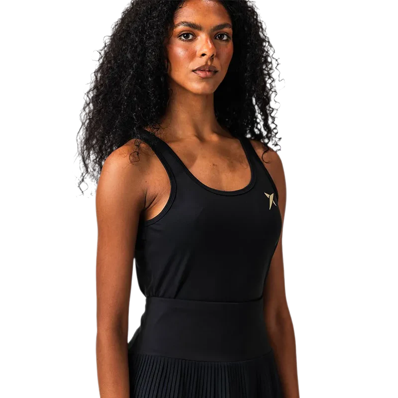 Camiseta de Tirantes Drop Shot Noor Negra 2025
