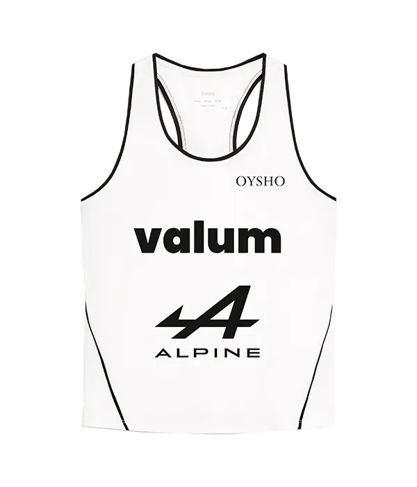 Camiseta Oysho Alejandra Salazar Blanca
