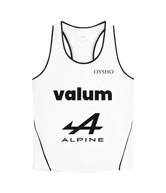 Camiseta Oysho Alejandra Salazar Blanca