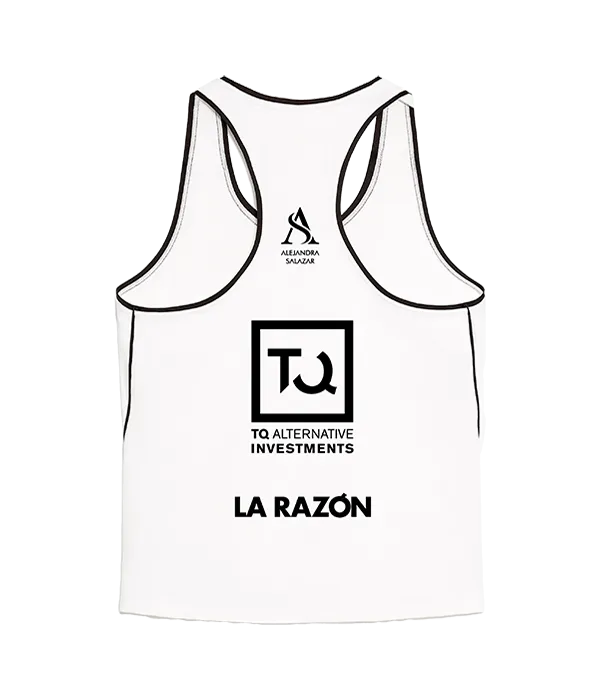 Camiseta Oysho Alejandra Salazar Blanca