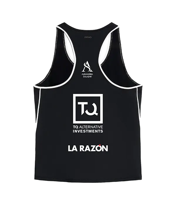 Camiseta Oysho Alejandra Salazar Negra